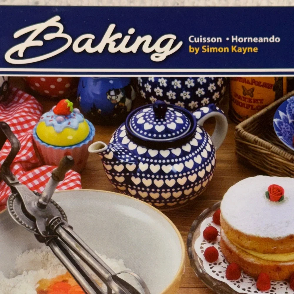 White Mountain Baking Theme Puzzle with 300 Pieces